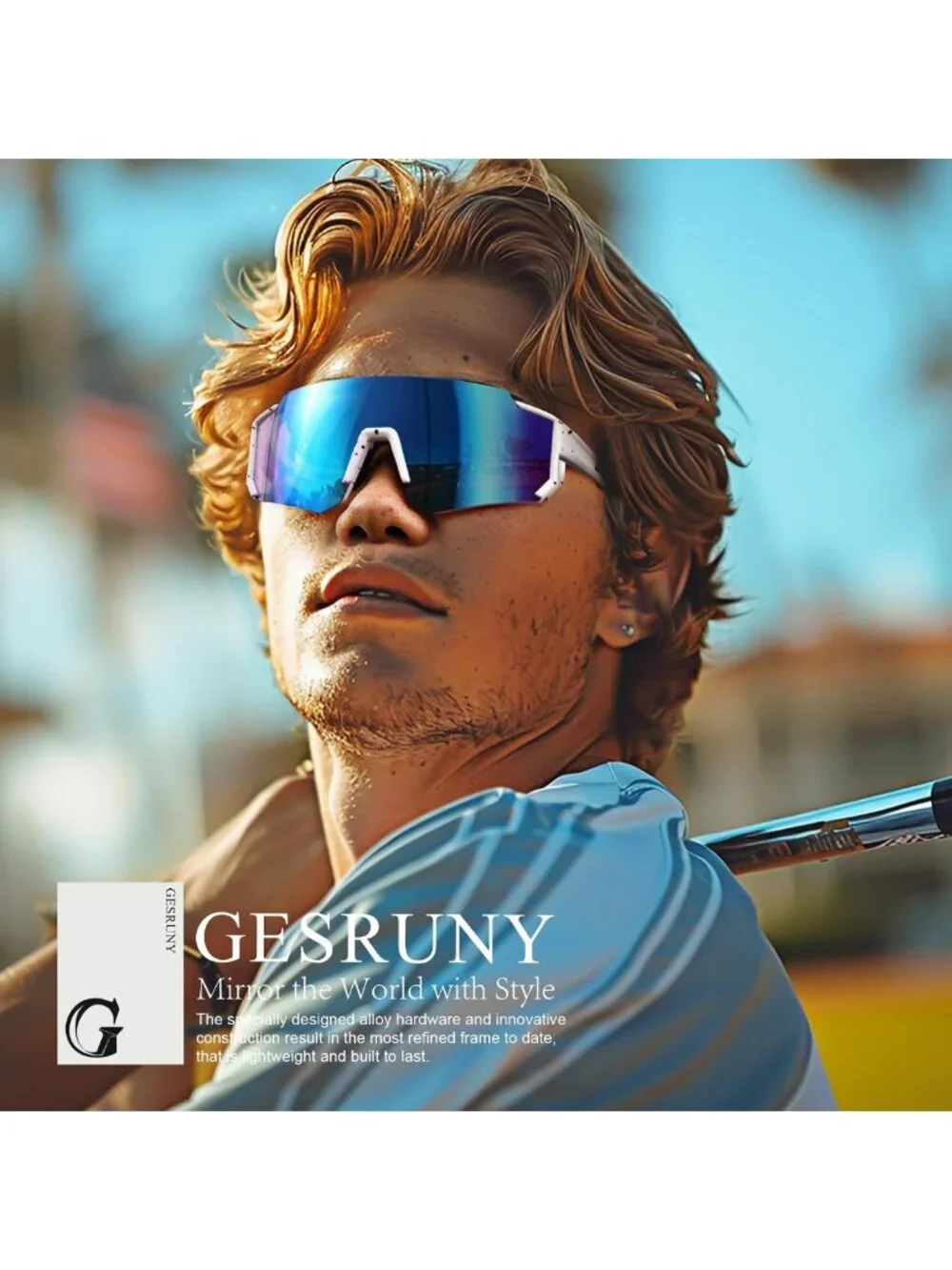 Lightweight Polarized Sport Sunglasses UV400 for Men & Women | Ideal for